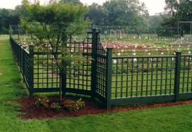 Trellis Garden Fence