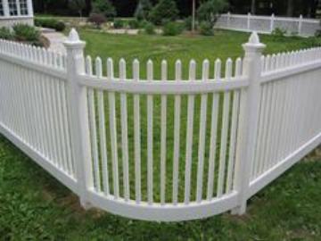 Radius Picket Fence 