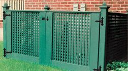 Privacy Lattice Fence & Gate